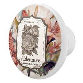 Botânico floral rústico vintage Butterfly trendy
