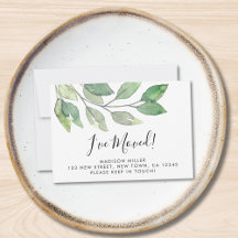 Botânico, movi o cartão de anúncio móvel