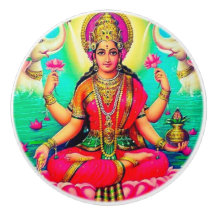 Botão brilhante da deusa