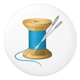 Botão Cerâmico da Sala de Costura - SRF