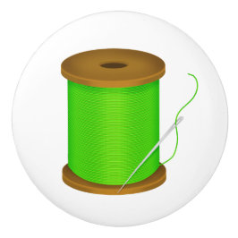 Botão Cerâmico da Sala de Costura - SRF