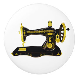 Botão Cerâmico da Sala de Costura - SRF