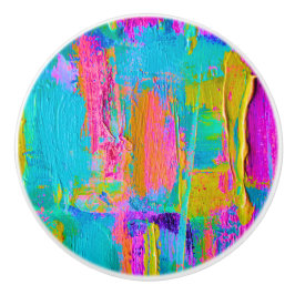 Botão Cerâmico de Pintura de Faca de Faca de Palet