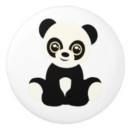 Botão Cerâmico.Panda
