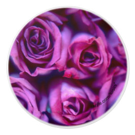 Botão Cerâmico rosa