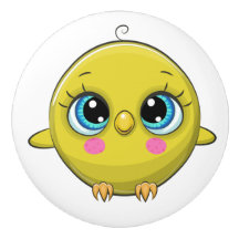 Botão Cerâmico Tema Animais preciosos