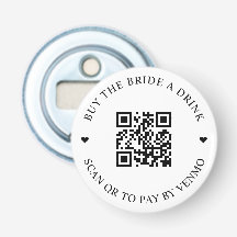 Botão de QR Code para Comprar uma Bebida para a No