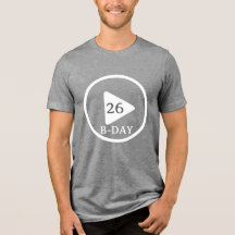 Botão de reprodução de aniversário