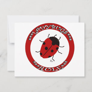 Botão Ladybug