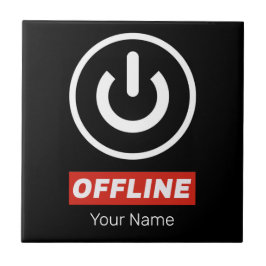 Botão Liga/Desliga Offline Para Relaxar Ou Desliga