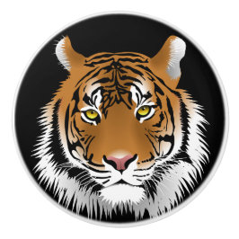 Botão Tigre Preto