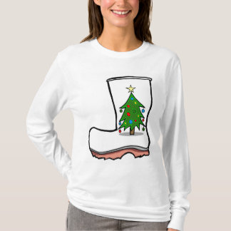 Botas de Campanha de Suéter de Natal Ugly Cajun