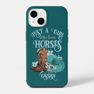 Botas de cowboy Cowgirl chapéu Menina Ama cavalos