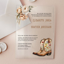 Botas de Cowboy Ocidentais Florais Rústicas Casame