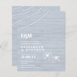 Bote Azul Dusty Boo MasonJars