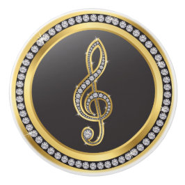 Botões de Gabinete do Bling Music Note