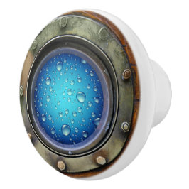 Botões de Gaveta de Porthole Náutica