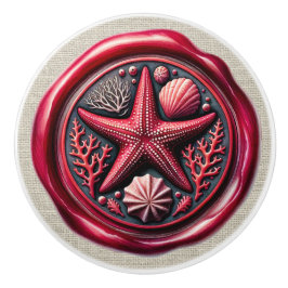 Botões de Gaveta de Praia de Imagem de Carimbo de 