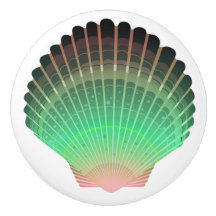 Botões de Gaveta do Mar de Praia