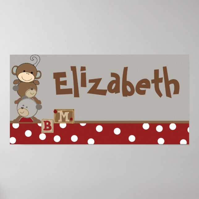 Botões de Impressão Cocalos do Nome de Arte do Enf (Frente)