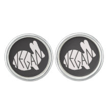 Vegan Bunny cufflinks