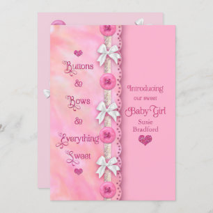 Botões e Arcos Rosa Anúncio