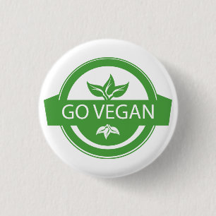 Boton Go Vegan