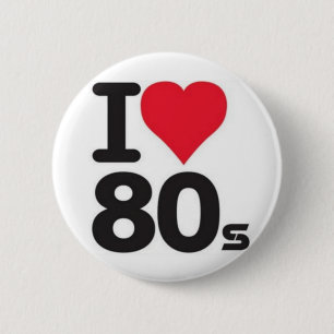 Boton I love anos 80