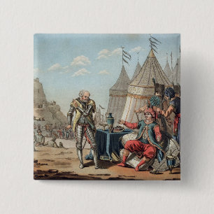 Bóton Quadrado 5.08cm 1464-1534) refus de Philippe Villiers de