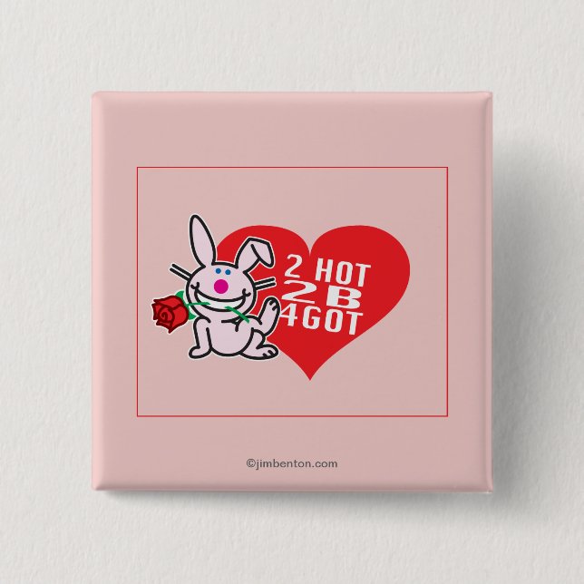 Bóton Quadrado 5.08cm 2 2 quentes B 4Got (Frente)