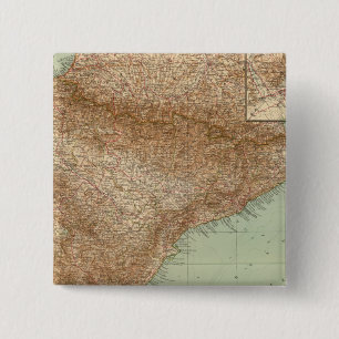 Bóton Quadrado 5.08cm 4142 Espanha, Portugal, Leste