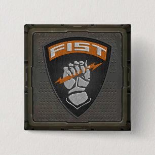 Bóton Quadrado 5.08cm [500] Observador a prazo (FIST) [Patch]