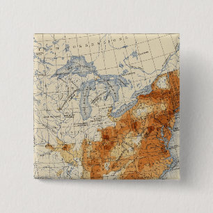 Bóton Quadrado 5.08cm 5 População 1820