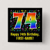 74.º Aniversário: Símbolos Musicais Coloridos, Rai