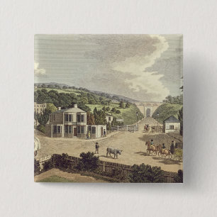 Bóton Quadrado 5.08cm A arcada de Highgate