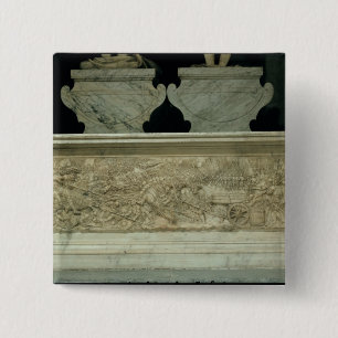 Bóton Quadrado 5.08cm A batalha de Marignano