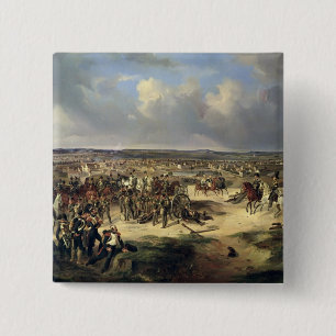Bóton Quadrado 5.08cm A batalha de Paris o 17 de março de 1814, 1834