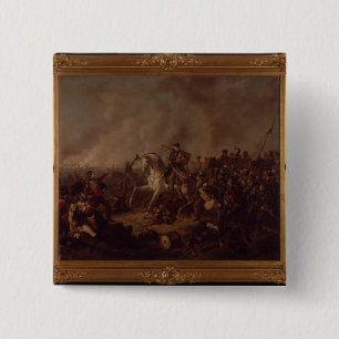 Bóton Quadrado 5.08cm A batalha de Waterloo