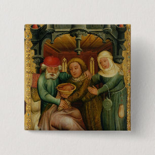 Bóton Quadrado 5.08cm A bênção roubada do altar alto