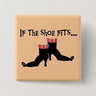 Bóton Quadrado 5.08cm A bruxa calça t-shirt e presentes