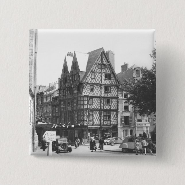 Bóton Quadrado 5.08cm A casa de Adam (Frente)