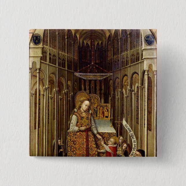 Bóton Quadrado 5.08cm A chamada do Virgin (Frente)