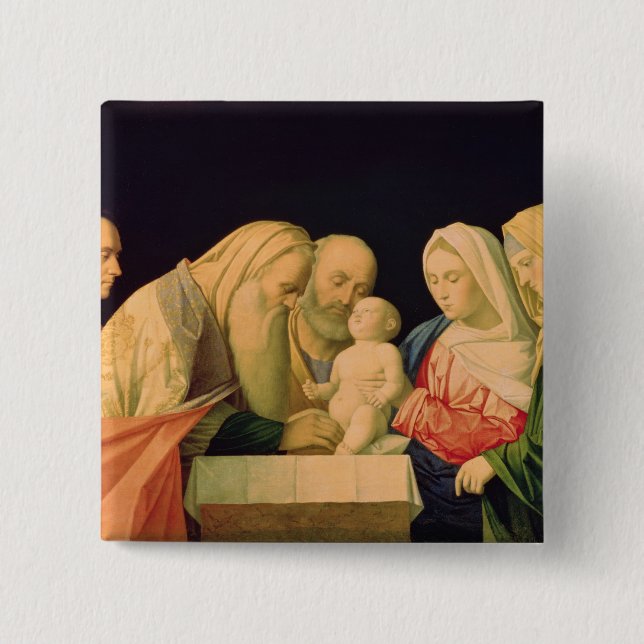 Bóton Quadrado 5.08cm A circuncisão (Frente)