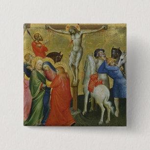 Bóton Quadrado 5.08cm A crucificação