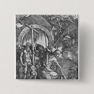 Bóton Quadrado 5.08cm A descida do cristo no limbo