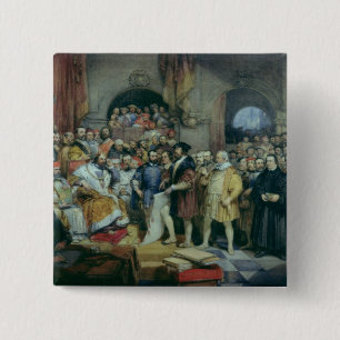 Bóton Quadrado 5.08cm A dieta dos pináculos, o 19 de abril de 1529