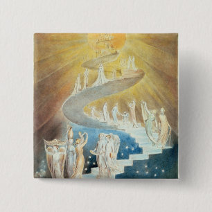 Bóton Quadrado 5.08cm A escada de Jacob