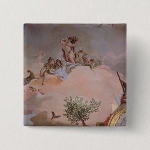 Bóton Quadrado 5.08cm A glória da espanha IV