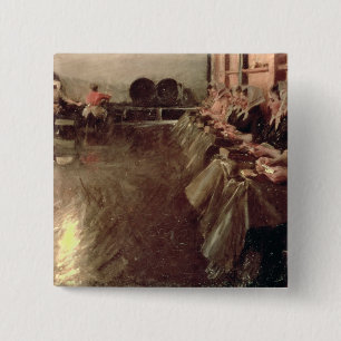 Bóton Quadrado 5.08cm A grande cervejaria, 1890