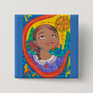 Bóton Quadrado 5.08cm A imagem 2 de "deixou-nos falar! Kiswahili "